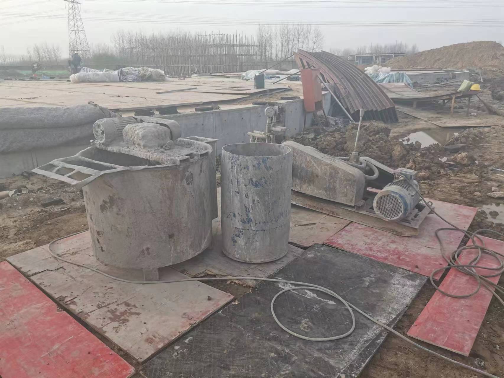 康定设备基础注浆